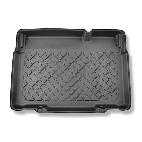 Méretre készült csomagtérszőnyegek: Citroen C3 Aircross I SUV (11.2017-2024) - alsó csomagtartó; mozgó padló nélküli csomagtartó modellek; nem tolható ülések