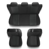 Univerzális autós üléshuzatkészlet kifejezetten: Seat Cordoba I, II (1993-2009) - MD-6