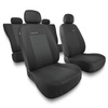 Univerzális autós üléshuzatkészlet kifejezetten: Toyota Yaris I, II, III, IV (1999-....) - UNE-3