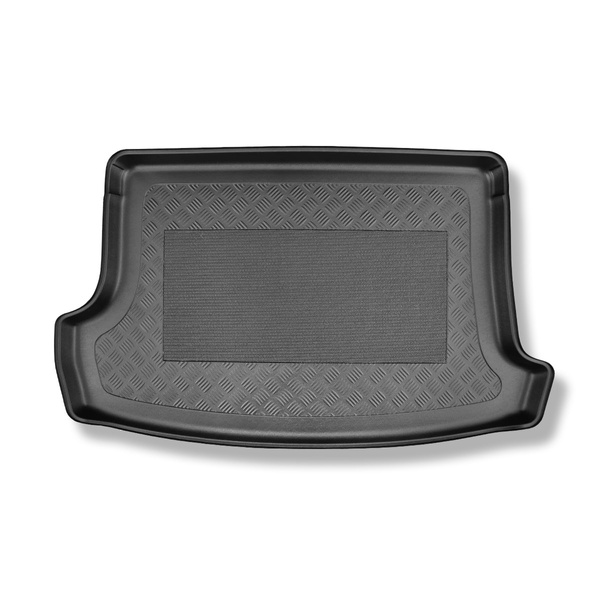 Méretre készült csomagtérszőnyegek: Volkswagen T-Roc SUV (12.2017-....) - felső csomagtartó; mozgó padló legmagasabb pozícióban