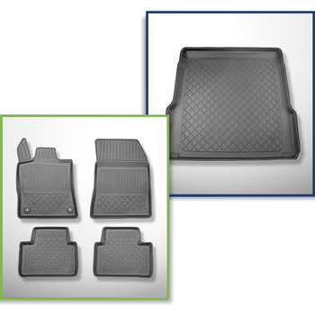 Csomagtérszőnyeg - és autószőnyegkészlet TPE: Opel Astra L (VI) Sports Tourer (0