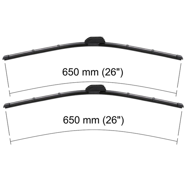 Autó ablaktörlők lapát szélvédőre a következő autótípushoz: Renault Master III Van (02.2010-2024) - Lapos ablaktörlő lapát