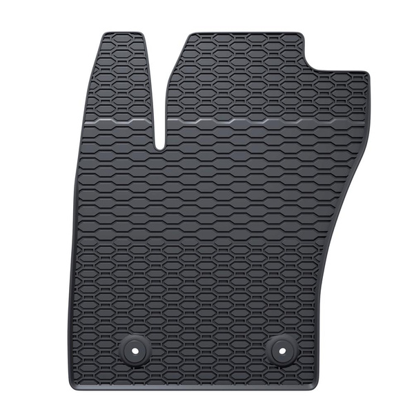 Autós gumiszőnyegek: Fiat Tipo Hatchback, Kombi (2016-....) - fekete - 4 db