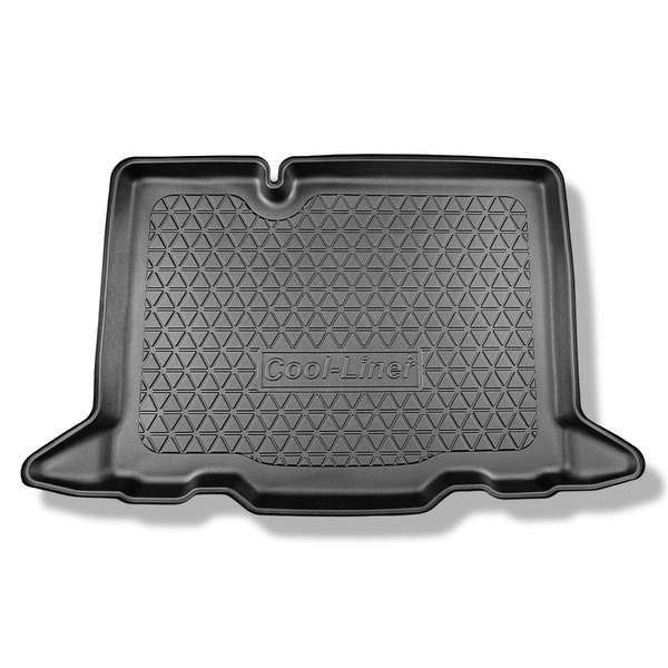 Méretre készült csomagtérszőnyegek: Dacia Sandero III DJF Hatchback (01.2021-....) - alsó csomagtartó; csomagtartó dupla padló nélkül