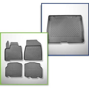 Csomagtérszőnyeg - és autószőnyegkészlet TPE: Mercedes-Benz T osztály Van (04.20