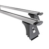 Alap tetőcsomagtartó, amely alkalmazható a: Volvo XC60 SUV (2008-2017) - ezüst - integrált reling - alumínium