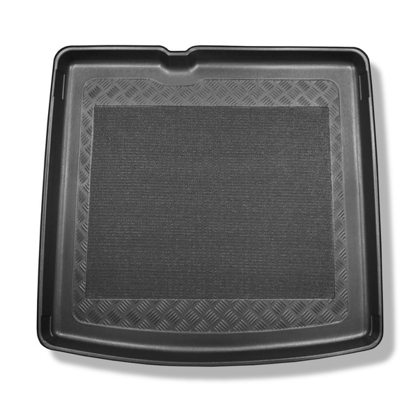 Méretre készült csomagtérszőnyegek: Skoda Fabia III NJ Kombi (01.2015-....) - alsó csomagtartó (multifunkciós padló nélkül)