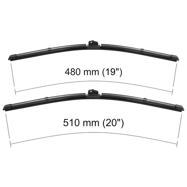 Autó ablaktörlők lapát szélvédőre a következő autótípushoz: Mini Countryman R60 SUV (09.2010-2015) - Lapos ablaktörlő lapát