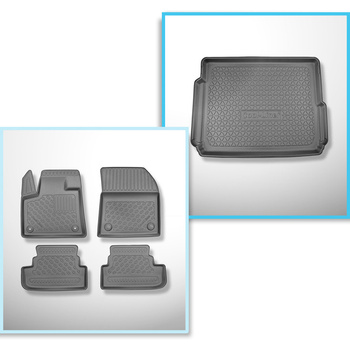 Csomagtérszőnyeg - és autószőnyegkészlet TPE: Opel Grandland X Plug-in Hybrid SU