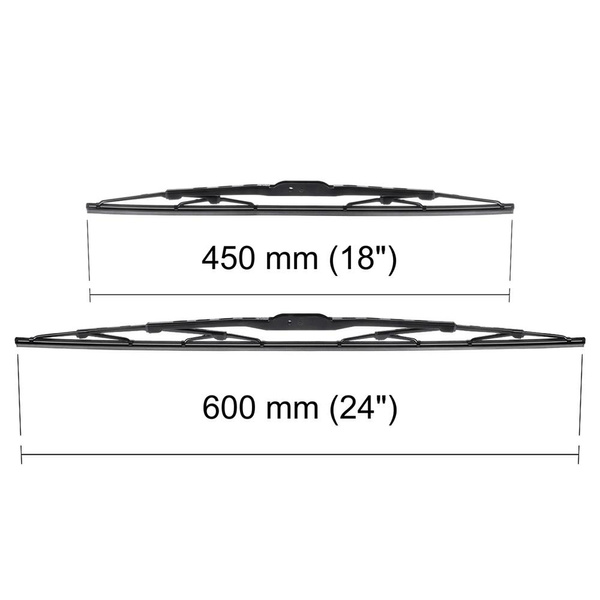 Autó ablaktörlők lapát szélvédőre a következő autótípushoz: Mitsubishi Lancer VII Coupé, Kombi, Szedán (12.2000-04.2010) - Sztenderd ablaktörlő lapát