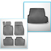 Csomagtérszőnyeg - és autószőnyegkészlet TPE: BMW 3 széria F31 Touring (12.2012-02.2019) - X-drive nélkül