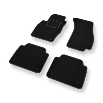 Velúrszőnyegek gépjárművekhez: Audi A8 IV D5 Szedán (2017-....) rövid verzió - f