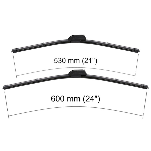 Autó ablaktörlők lapát szélvédőre a következő autótípushoz: Mitsubishi ASX SUV (04.2010-2021) - Lapos ablaktörlő lapát