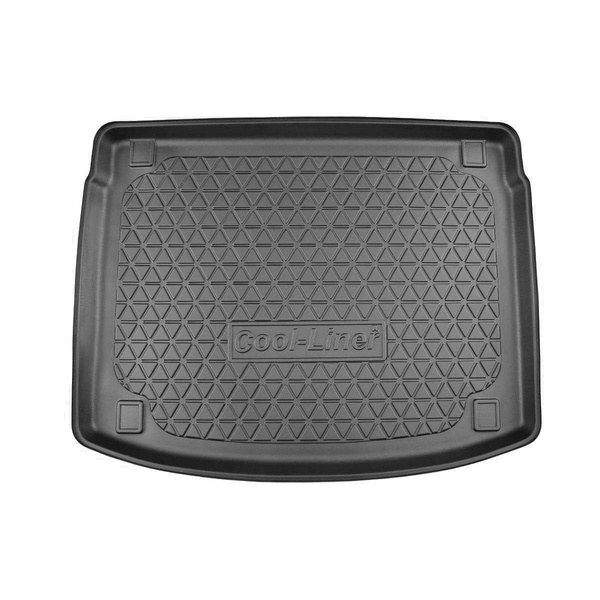 Méretre készült csomagtérszőnyegek: Kia XCeed Crossover (09.2019-....) - felső csomagtartó (dupla padló a legmagasabb pozícióban); nem alkalmas a Plug-in Hybrid és a Mild Hybrid verziók esetében