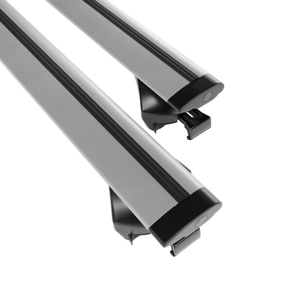 Alap tetőcsomagtartó, amely alkalmazható a: Seat Ateca SUV (2016-....) - ezüst - reling - alumínium