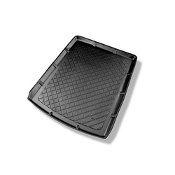 Méretre készült csomagtérszőnyegek: Audi A6 C7 Avant (09.2011-08.2018) - modellek rögzítő sínek rendszerrel a csomagtartóban; szintén Quattro verzióhoz