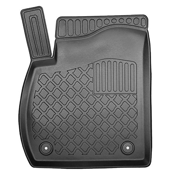 TPE szőnyegek gépjárművekhez: Opel Zafira C Egyterű (01.2012-07.2019) - 5 vagy 7 hely; harmadik sor nélkül