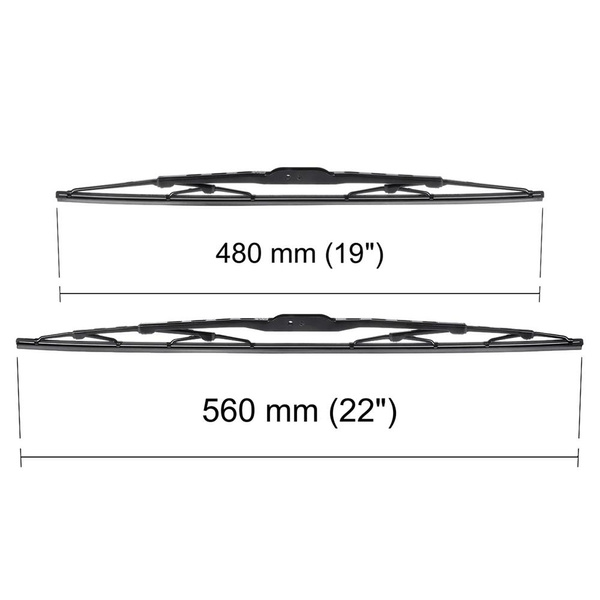Autó ablaktörlők lapát szélvédőre a következő autótípushoz: Ford Focus I Hatchback, Kombi, Szedán (08.1998-05.2005) - Sztenderd ablaktörlő lapát