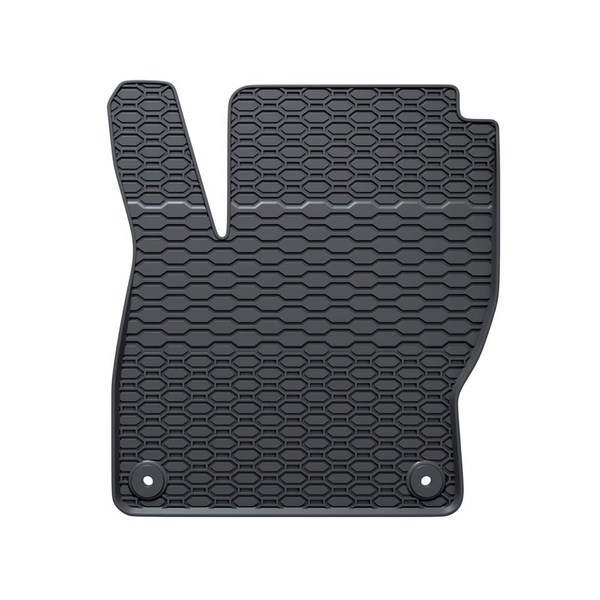 Autós gumiszőnyegek: Ford Focus III Hatchback, Kombi, Szedán (2011-2018) - fekete - 4 db