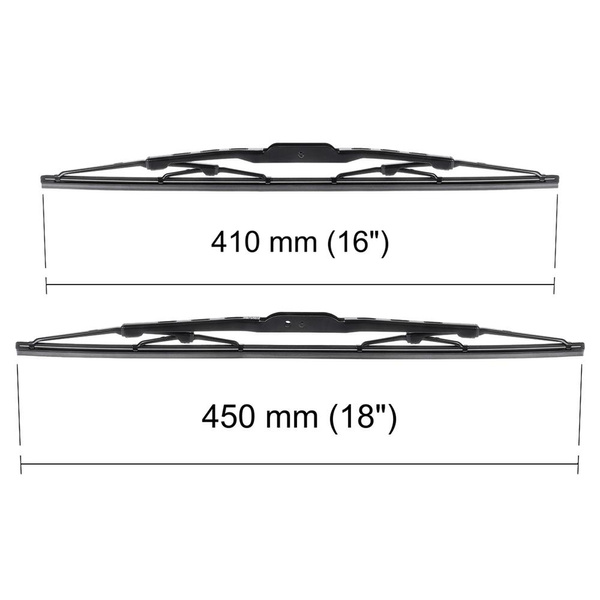 Autó ablaktörlők lapát szélvédőre a következő autótípushoz: Suzuki Jimny SUV (10.1998-2017) - Sztenderd ablaktörlő lapát