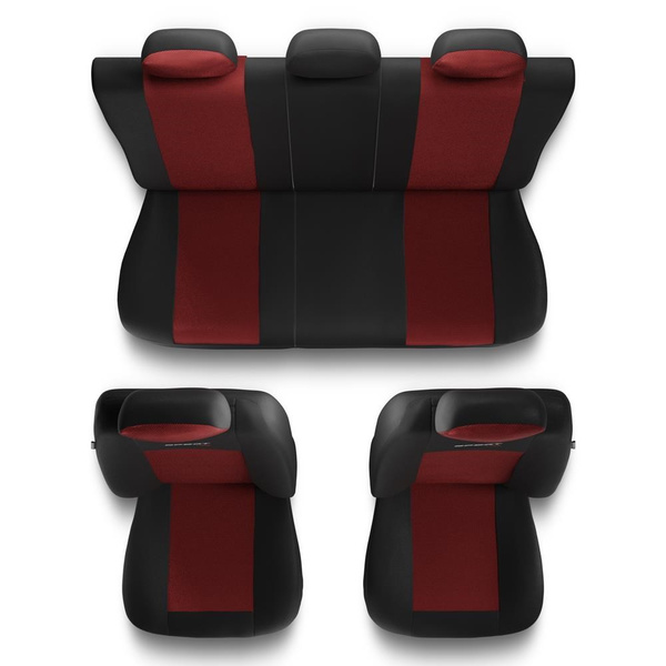 Univerzális autós üléshuzatkészlet kifejezetten: Seat Cordoba I, II (1993-2009) - S-RD