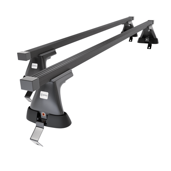 Alap tetőcsomagtartó, amely alkalmazható a: Renault Kadjar SUV (2015-2022) - fekete - rögzítő elemek nélkül - acél