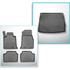 Csomagtérszőnyeg - és autószőnyegkészlet TPE: BMW 1 széria F21 Hatchback (09.2012-06.2019)