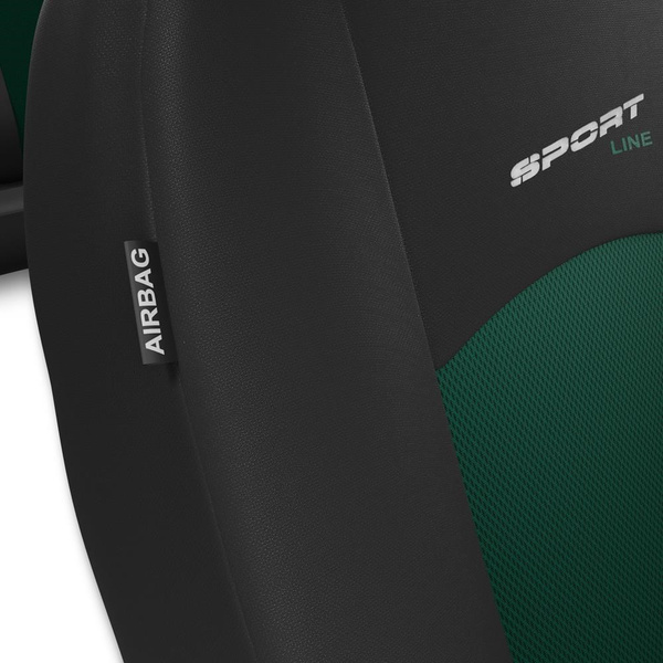 Univerzális autós üléshuzatkészlet kifejezetten: Volkswagen T-Roc (2017-....) - S-GR