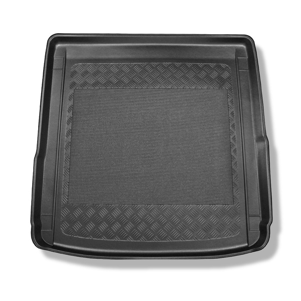 Méretre készült csomagtérszőnyegek: Audi A4 B9 g-tron Avant (08.2017-02.2023) - szintén modellekhez rögzítő sínekkel