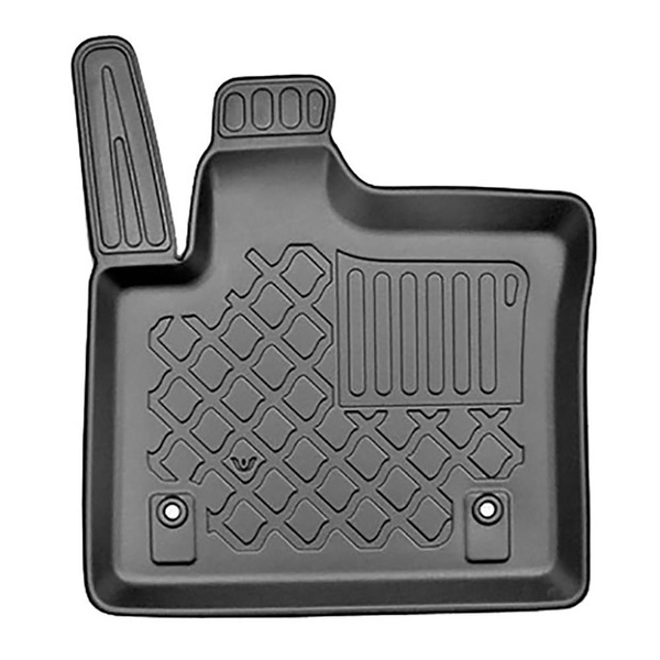 Csomagtérszőnyeg - és autószőnyegkészlet TPE: Land Rover Range Rover Evoque L551 SUV (04.2019-....) - szintén modellekhez rögzítő sínekkel; szintén Plug-in Hybrid-hez