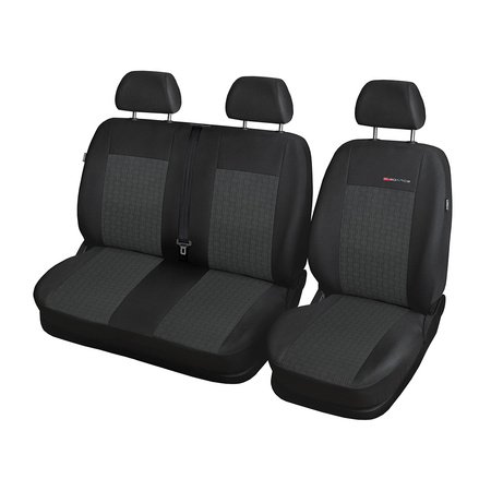 Méretre vart üléshuzat a következő autótípushoz: Citroen Berlingo II Van (2008-2018) csak első ülések - kanapé / pad - E1