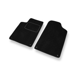 Velúrszőnyegek gépjárművekhez: Peugeot 607 Szedán (1999-2010) - fekete