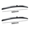 Autó ablaktörlők lapát szélvédőre a következő autótípushoz: DAF XF 105 Tehergépkocsi (2006-2019) - Hibrid ablaktörlő lapát