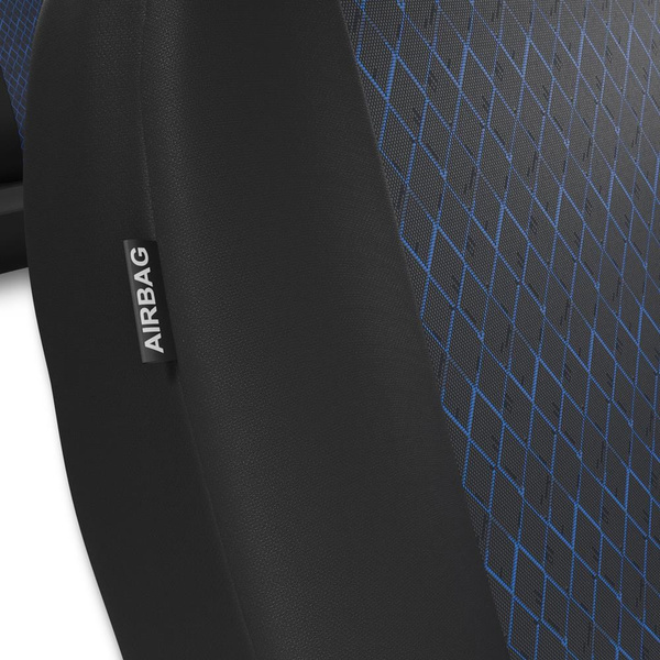 Univerzális autós üléshuzatkészlet kifejezetten: Audi A4 B5, B6, B7, B8, B9 (1995-2024) - PF-BL