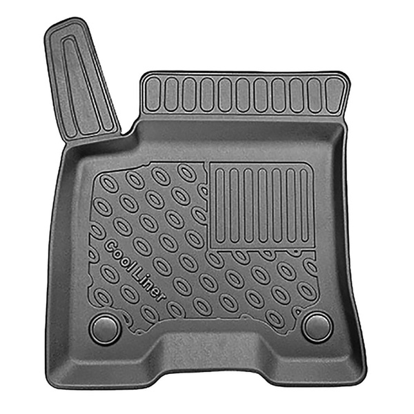 Csomagtérszőnyeg - és autószőnyegkészlet TPE: Mercedes-Benz EQB X243 SUV (12.2021-....) - 5 hely; felső csomagtartó; mozgó padló legmagasabb pozícióban; 7 hely - harmadik sor lenyitott