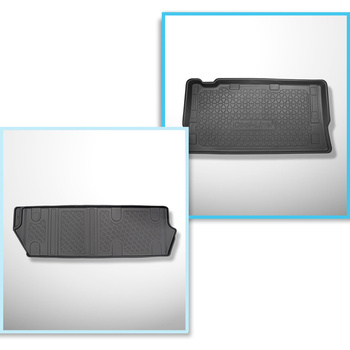 Csomagtérszőnyeg - és autószőnyegkészlet TPE: Mercedes-Benz Vito W447 Tourer (10