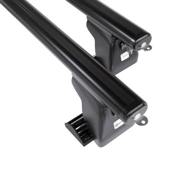 Alap tetőcsomagtartó, amely alkalmazható a: Citroen Spacetourer Van (2016-....) - fekete - rögzítő pontok - alumínium