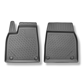 TPE szőnyegek gépjárművekhez: Tesla Model X SUV (01.2021-....) - komplett eleje