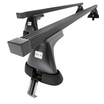 Alap tetőcsomagtartó, amely alkalmazható a: Nissan Note mk I Egyterű (2005-2013) - fekete - rögzítő elemek nélkül - acél