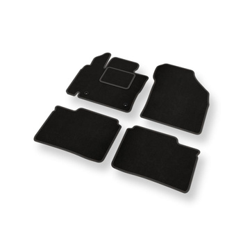 Velúrszőnyegek gépjárművekhez: Suzuki Ignis III Crossover (2017-....) - fekete