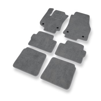Velúrszőnyegek gépjárművekhez: Opel Zafira B Egyterű (2005-2012) - szürke