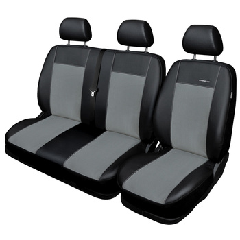 Méretre vart üléshuzat a következő autótípushoz: Renault Master IV Van (2010-....) sofőr ülés és pad - szürke