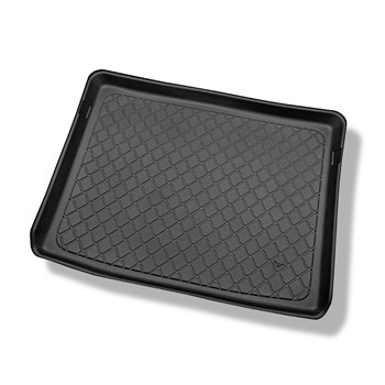 Méretre készült csomagtérszőnyegek: Mercedes-Benz B osztály W246, W247 Sports Tourer (10.2011-....) - felső csomagtartó; dupla padlós csomagtartóval (EASY VARIO PLUS SYSTEM-el (lapos rakodási felület)); nem a Plug-in Hibrid verzióhoz