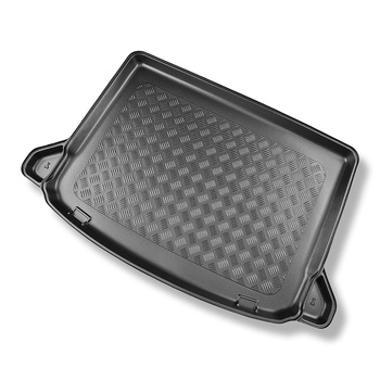 Méretre készült csomagtérszőnyegek: Mercedes-Benz A osztály W177 250e Plug-in Hybrid Hatchback (08.2019-....) - eltávolítható beugrások oldal hálós modelleknél