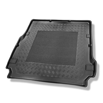 Méretre készült csomagtérszőnyegek: Land Rover Discovery IV SUV (2009-02.2017) - 7 hely; harmadik sor lenyitott