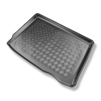 Méretre készült csomagtérszőnyegek: Kia EV3 SUV (11.2024-....) - felső csomagtartó; mozgó padló legmagasabb pozícióban; subwooferrel és subwoofer nélkül