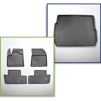 Csomagtérszőnyeg - és autószőnyegkészlet TPE: Peugeot 3008 II Hybrid SUV (09.2019-11.2023) - Hi-Fi-System FOCAL
