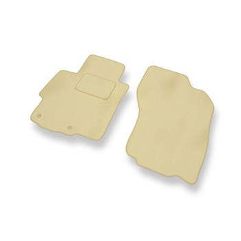 Velúrszőnyegek gépjárművekhez: Mitsubishi Lancer VIII Szedán, Sportback (2007-2016) - bézs