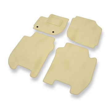 Velúrszőnyegek gépjárművekhez: Honda Jazz IV Hatchback (2015-2020) - bézs