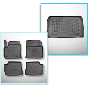 Csomagtérszőnyeg - és autószőnyegkészlet TPE: Opel Corsa-e Hatchback (03.2020-....)